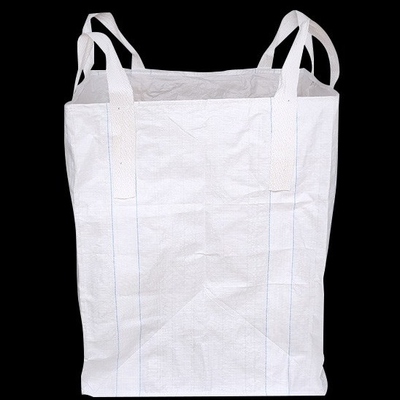 Белое громоздк FIBC кладет многоразовую мягкую сумку в мешки 110X110X110cm большей части песка